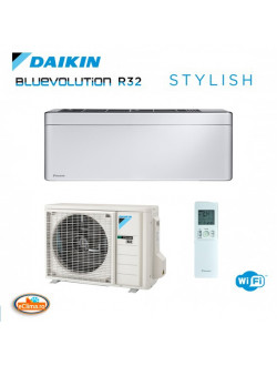 Aparat de aer conditionat Daikin Stylish Silver FTXA42CS - RXA42  Bluevolution Inverter, A+++ ,WiFi inclus 14.000 btu 
