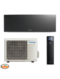 Aparat de aer conditionat Daikin Emura Black  FTXJ25AB - RXJ25A  Bluevolution Inverter, WiFi,A+++ ,9.000 btu 