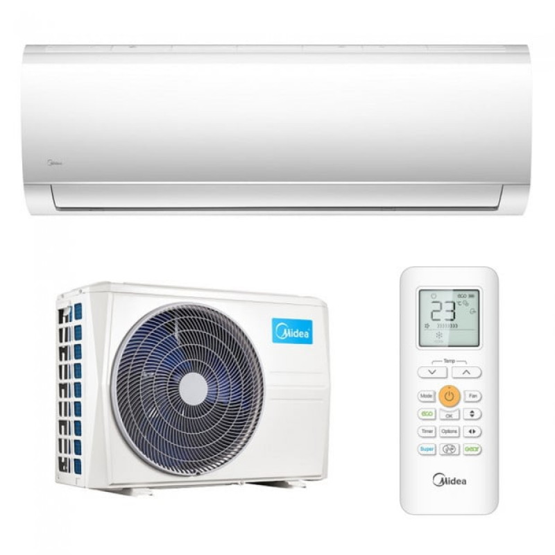 Aparat de aer conditionat Midea Blanc MA-12NXD0-XI/MA-12N8D0-XO Inverter 12.000 btu , Kit de instalare , Wifi Inclus , Filtru Hepa Aparat de aer conditionat Midea Blanc MA-12NXD0-XI/MA-12N8D0-XO Inverter 12.000 btu , Kit de instalare , Wifi Inclus , Filtru Hepa