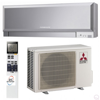 Aer conditionat Mitsubishi Electric 12000 btu MSZ-EF35VGKS + MUZ-EF35VG Inverter ,Wifi inclus , Kirigamine Zen Silver
