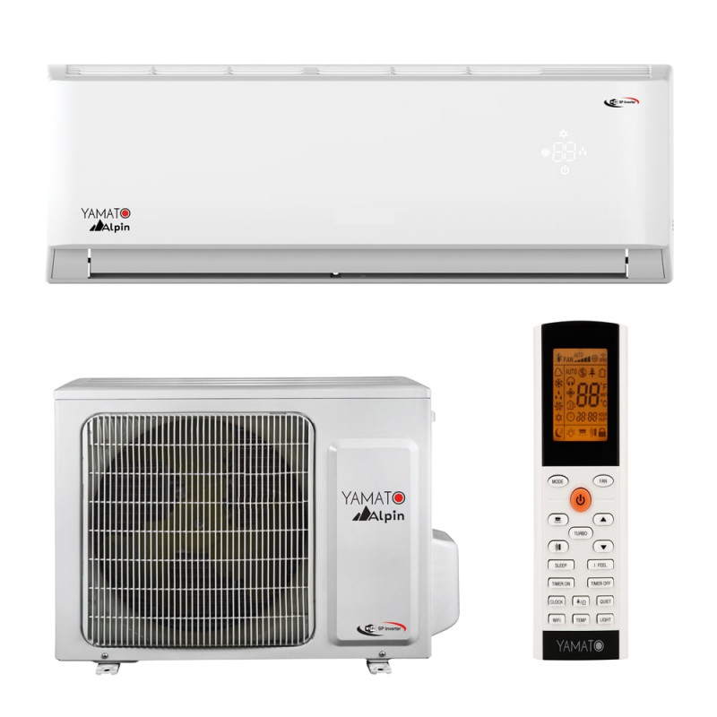 Aparat de aer conditionat Yamato Alpin Inverter YW24IG5 Wifi inclus ,24.000 btu Aparat de aer conditionat Yamato Alpin Inverter YW24IG5 Wifi inclus ,24.000 btu